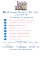 Primary Appraisal Service